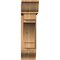 Ekena Millwork Merced Traditional Smooth Bracket w/ Offset Brace, Western Red Cedar, 7 1/2"W x 28"D x 28"H BKT0806X28X28MRC01SWR - alternate 4